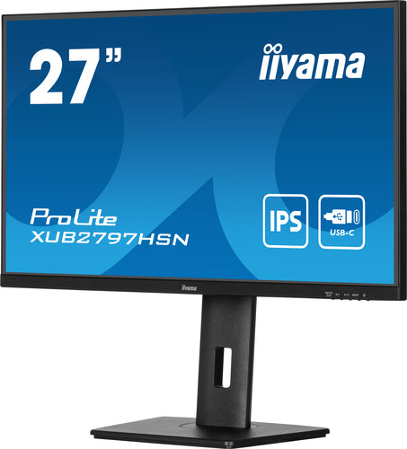 iiyama ProLite XUB2797HSN-B2 computer monitor 68.6 cm (27 iiyama ProLite XUB2797HSN-B2 computer monitor 68.6 cm (27
